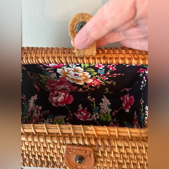 Structured straw purse - Picture 6 of 14